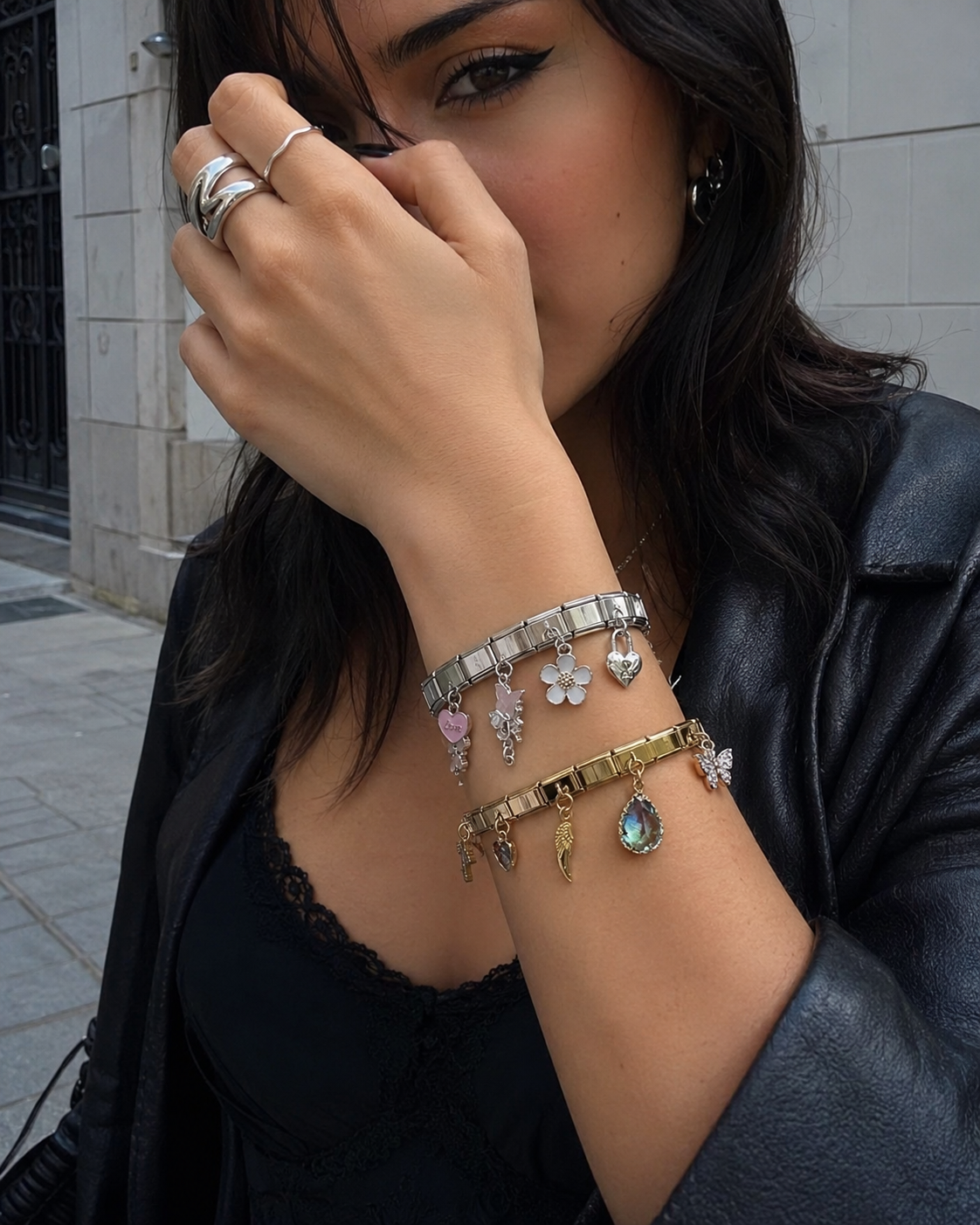 Gold Faith Story Bracelet