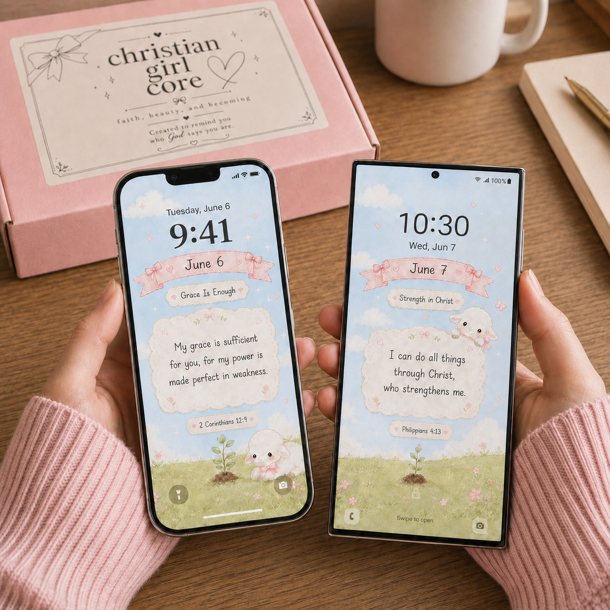 June Bloom Wallpaper - Digital Product